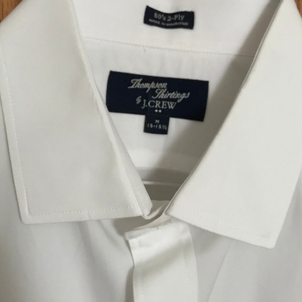 J.Crew Men's White Button Down Shirt